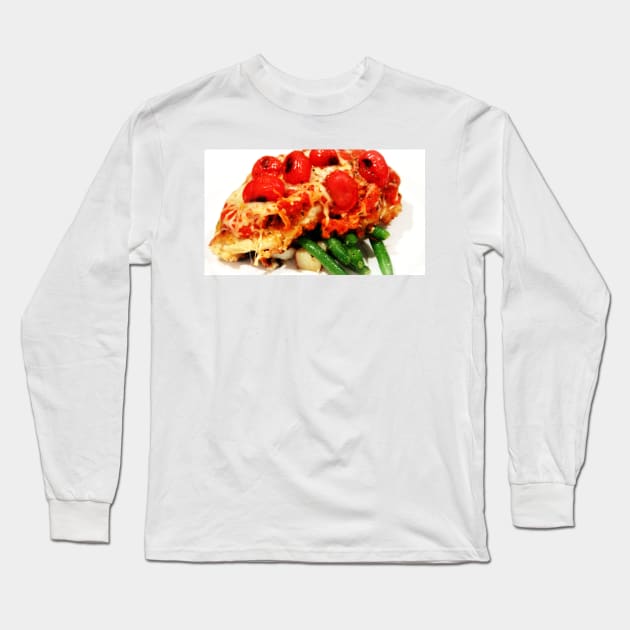 Gourmet Dish Long Sleeve T-Shirt by Cynthia48